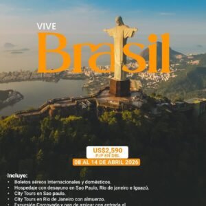 Tour Vive Brasil 7 días / 6 noches