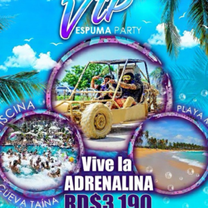 Buggy VIP Punta Cana | Aventura extrema + pool party